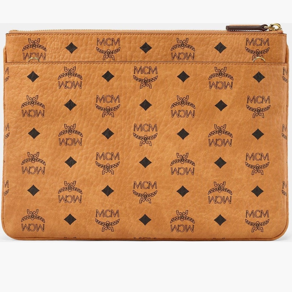 $500 NWOT MCM Crossbody Viestos Pouch with Original Strap - Picture 3 of 6